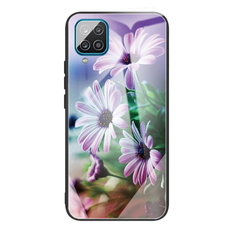 Samsung Galaxy M32 Flores de cristal templado