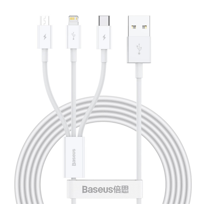 Cable de datos BASEUS Superior Series 3 en 1