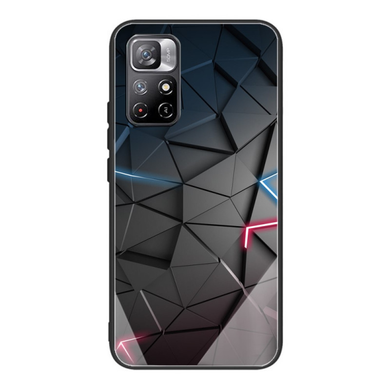 Funda de cristal templado geométrico Poco M4 Pro 5G