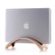 Soporte BookArc de madera natural para MacBook