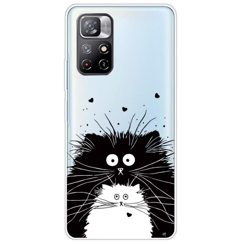 Funda Poco M4 Pro 5G Mira los gatos