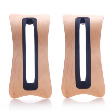 Soporte BookArc de madera natural para MacBook