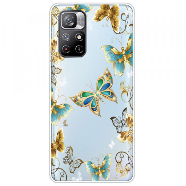 Funda de mariposas Xiaomi Redmi Note 11 / Poco M4 Pro 5G