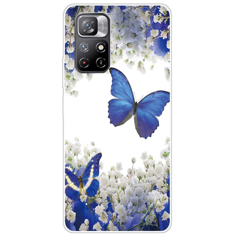 Funda de mariposas Poco M4 Pro 5G