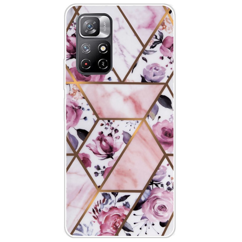 Funda Poco M4 Pro 5G Marble Geometry