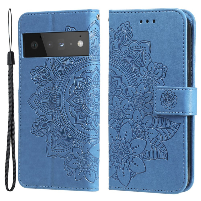 Funda de mandala floral para el Google Pixel 6 Pro