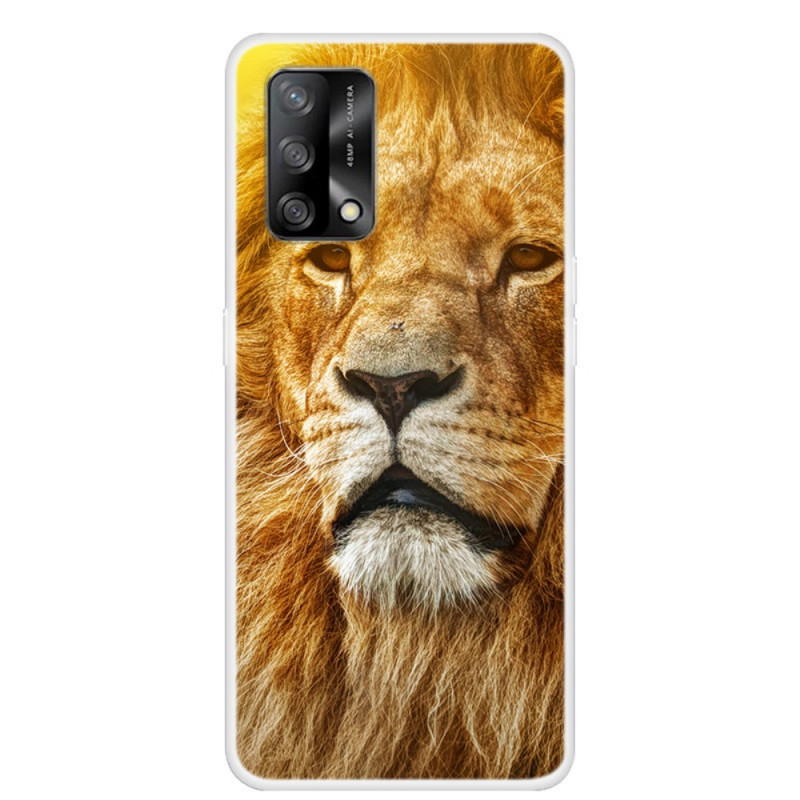 Funda para el Oppo A74 4G Lion