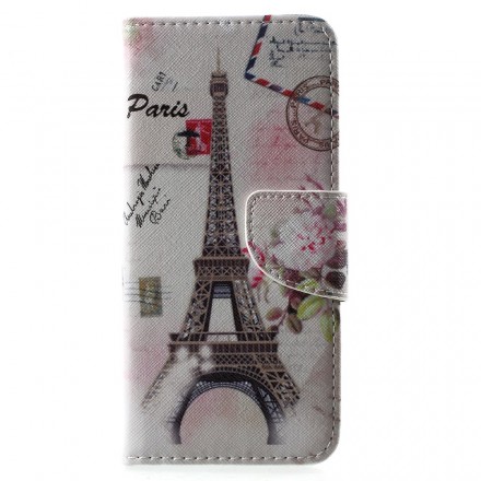 Funda retro del Samsung Galaxy S8 Torre Eiffel