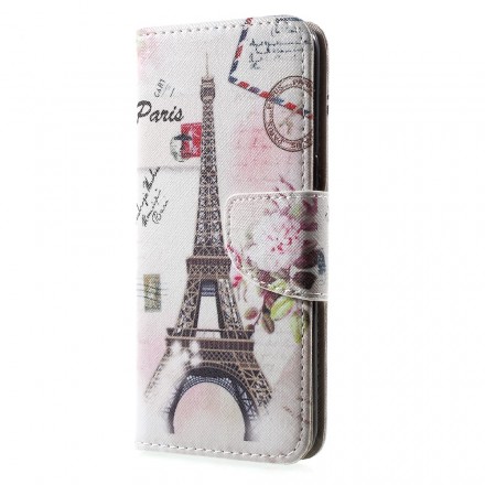 Funda retro del Samsung Galaxy S8 Torre Eiffel