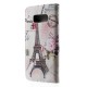 Funda retro del Samsung Galaxy S8 Torre Eiffel