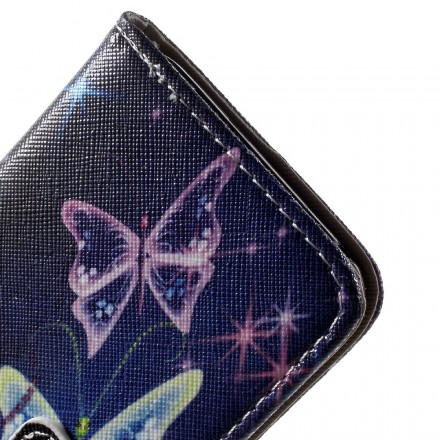 Funda de mariposas para Samsung Galaxy S8