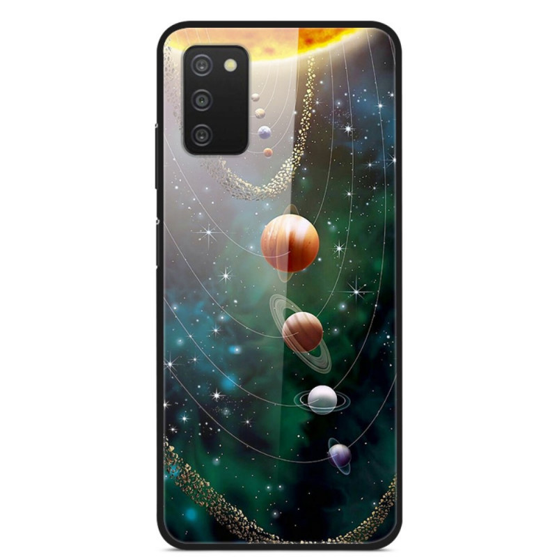 Funda Samsung Galaxy A03s de cristal templado Solar System Planet