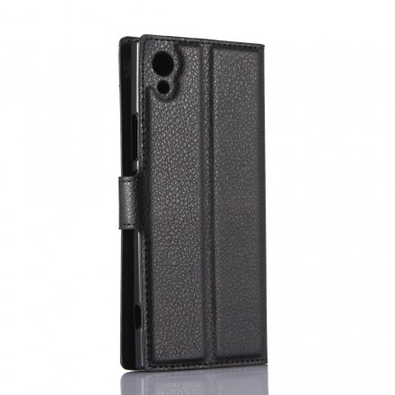 Funda retro de piel sintética para Sony Xperia XA1