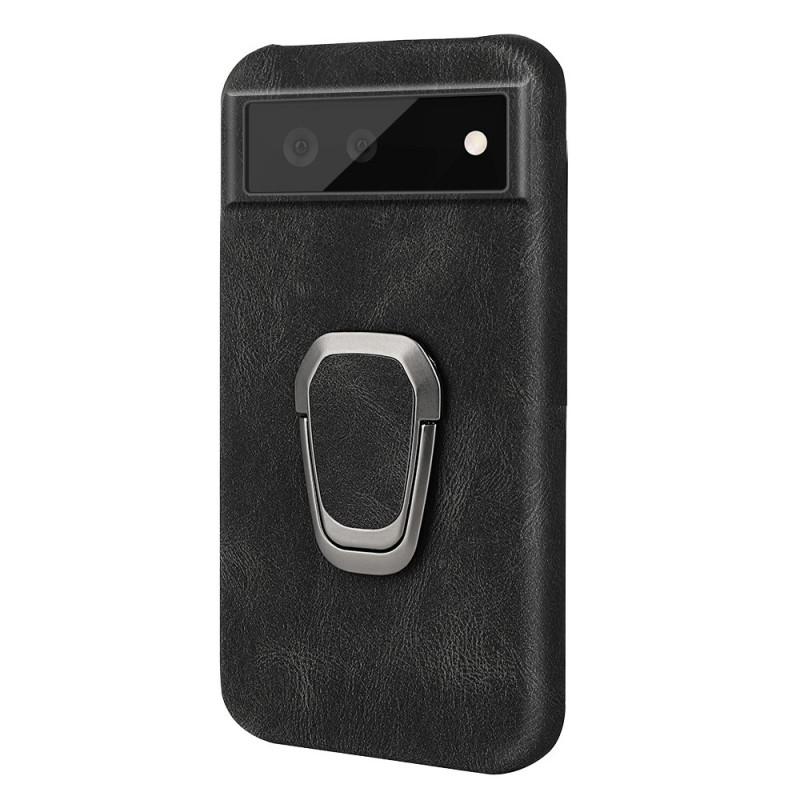 Google Pixel 6 Cover Leather Effect Elegance Ring-Support New Colors