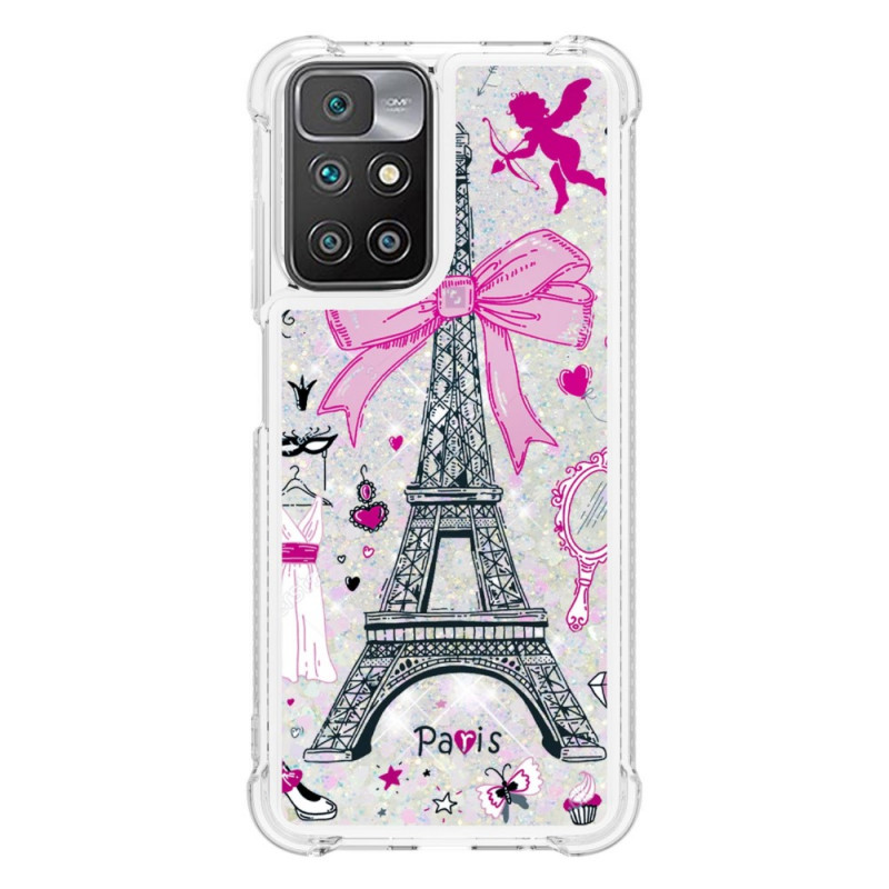 Funda Xiaomi Redmi 10 La Torre Eiffel Glitter
