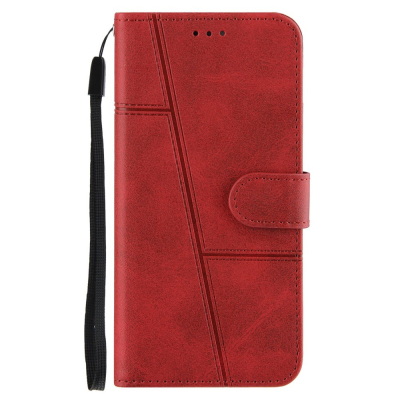 Funda Xiaomi Redmi 10 Geometric Leather Strap