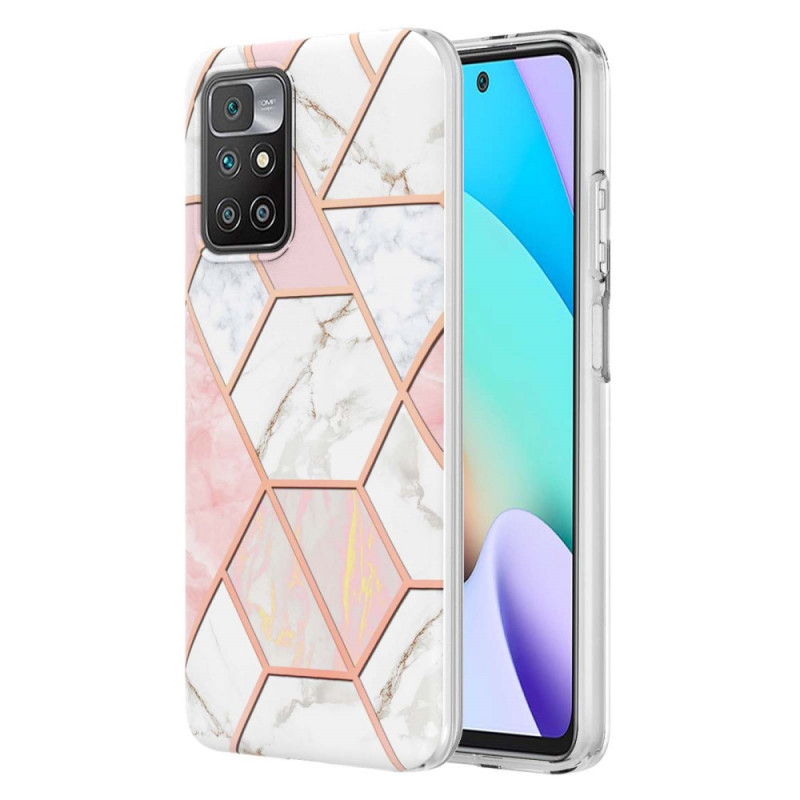 Funda Xiaomi Redmi 10 Marble Intense Geometry