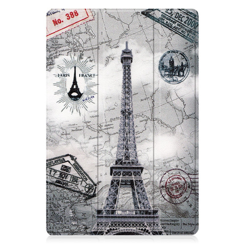 Funda inteligente Samsung Galaxy Tab A8 (2021) reforzada Torre Eiffel Retro