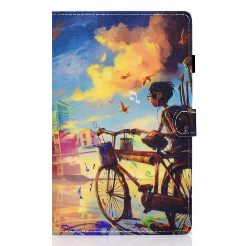 Funda Samsung Galaxy Tab A8 (2021) Bike Art