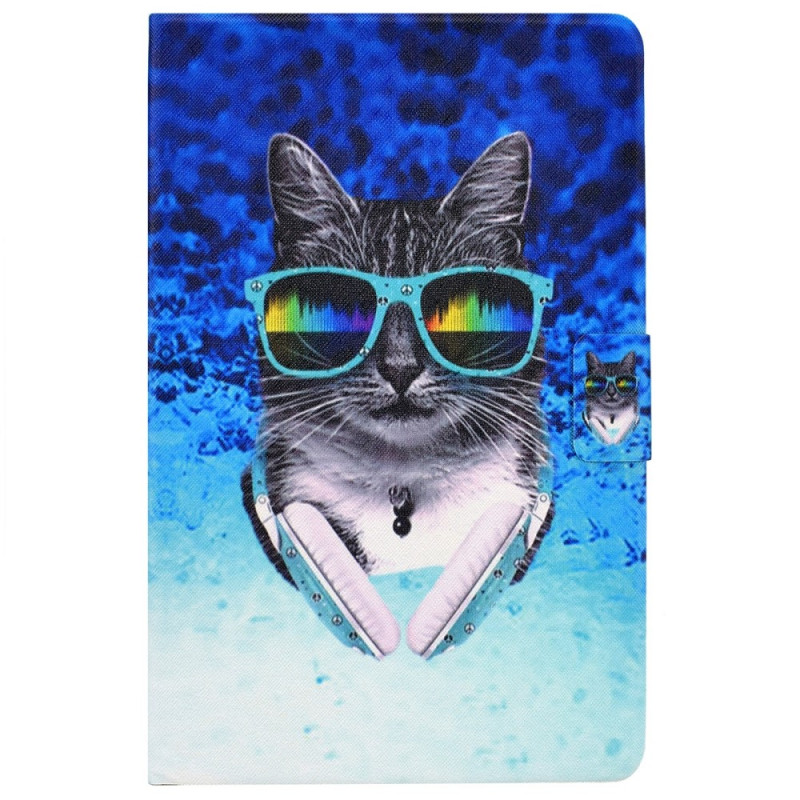 Funda Samsung Galaxy Tab A8 (2021) Disco Cat