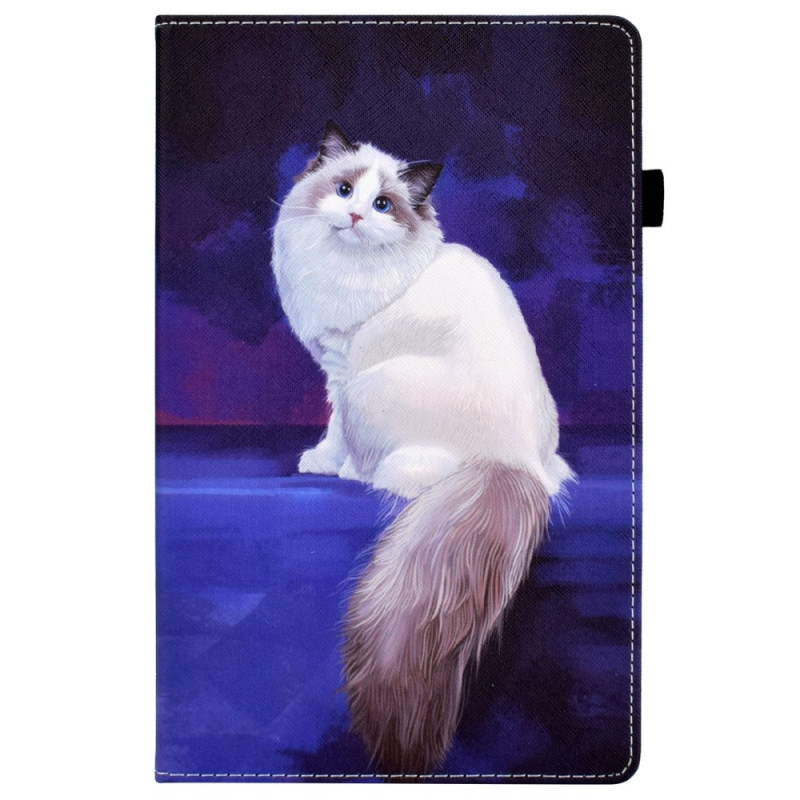 Funda Samsung Galaxy Tab A8 (2021) Cat White