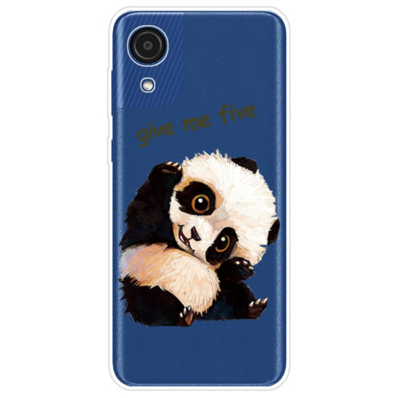 Funda Samsung Galaxy A03 Core Panda Give Me Five