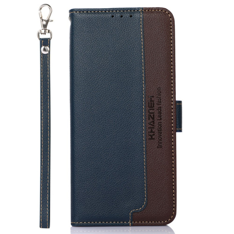 Funda Moto E40 / E30 / E20 Estilo Litchi RFID KHAZNEH