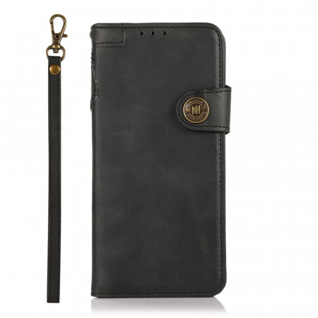 Funda con botón magnético...