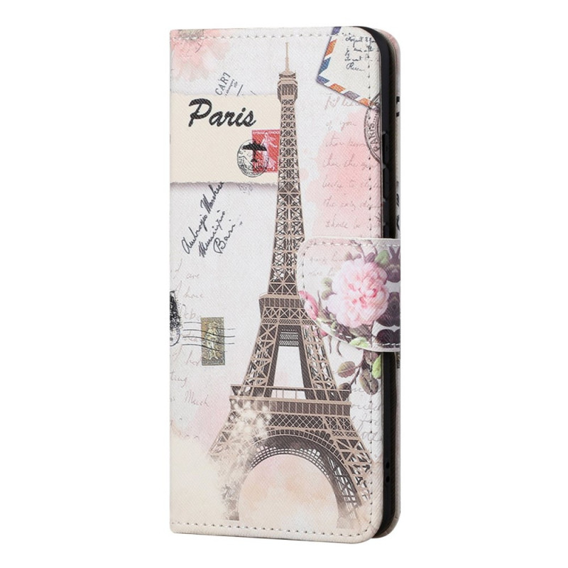 Funda Samsung Galaxy S22 Ultra 5G Retro Torre Eiffel