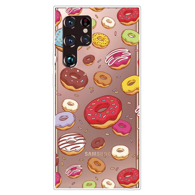 Funda Samsung Galaxy S22 Ultra 5G Love Donuts