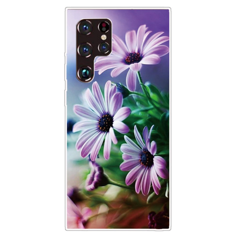 Funda Samsung Galaxy S22 Ultra 5G Flores realistas