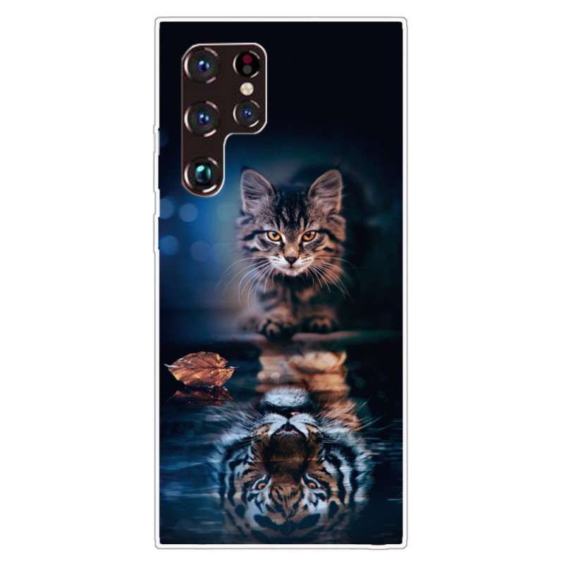 Funda de gato Samsung Galaxy S22 Ultra 5G Reflection