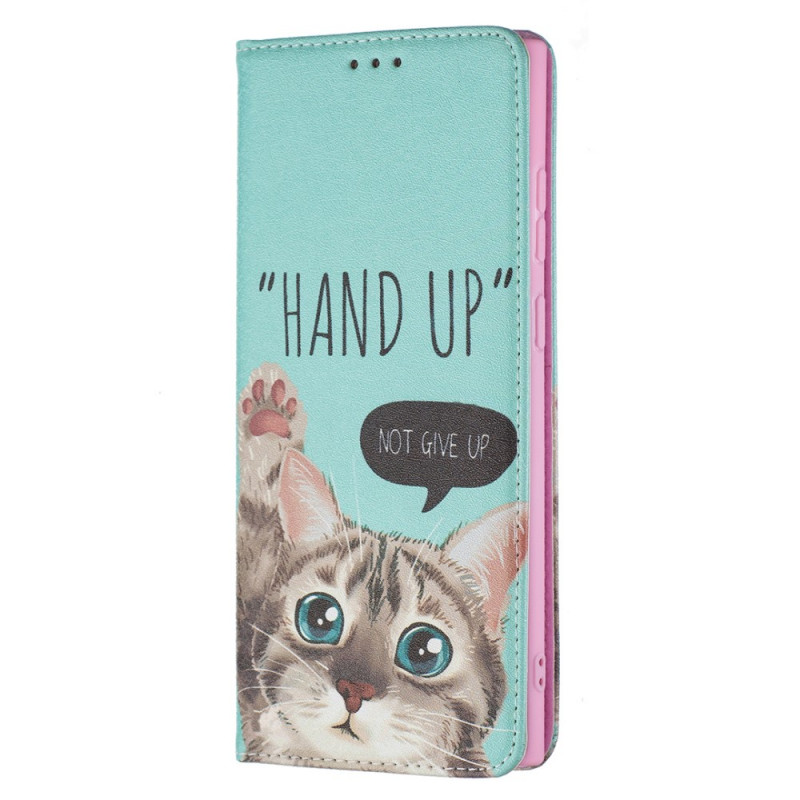 Flip Cover Samsung Galaxy S22 Ultra 5G Hand Up