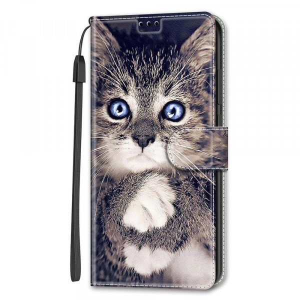 Funda Samsung Galaxy S22 Ultra 5G de gato con cordón