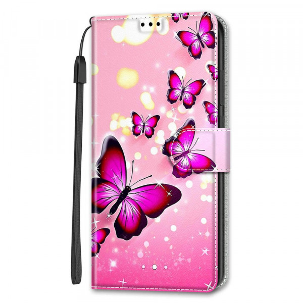 Funda de mariposa con cordón Samsung Galaxy S22 Ultra 5G