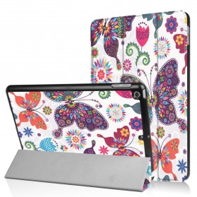 Funda para iPad 9.7 2017 Mariposas y flores