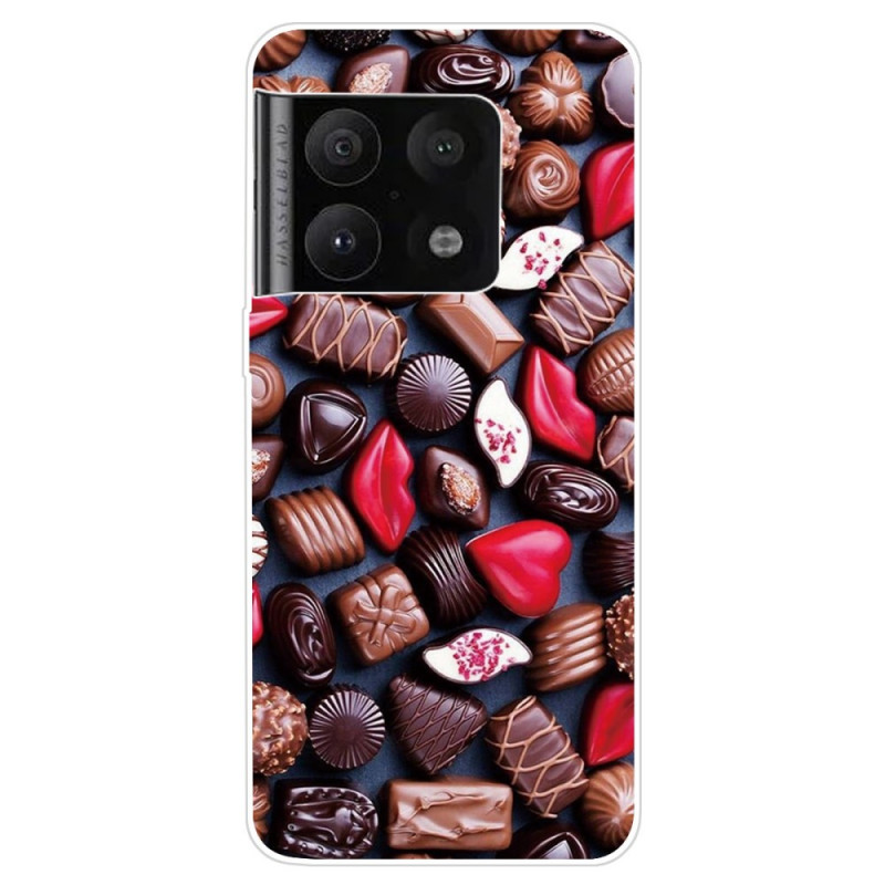 Funda OnePlus 10 Pro 5G Flexible Chocolate