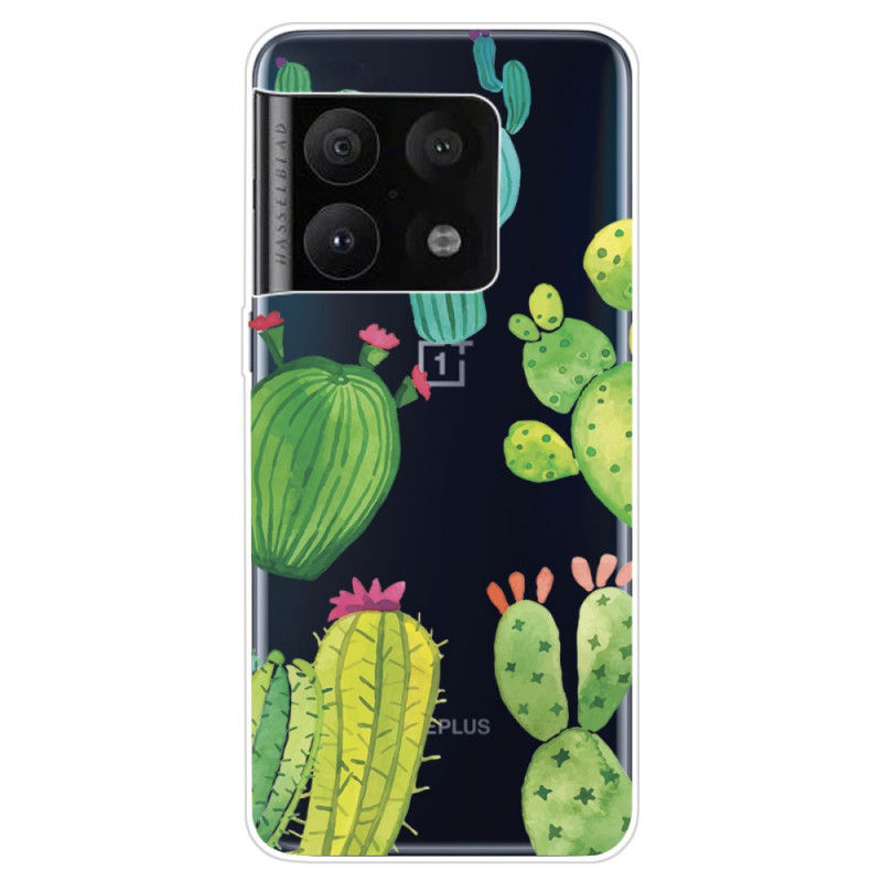 Funda de cactus de acuarela para el OnePlus 10 Pro 5G