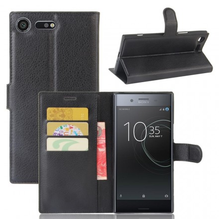 Funda de polipiel para Sony Xperia XZ Premium