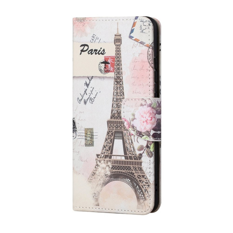 Funda Samsung Galaxy S22 Plus 5G Retro Torre Eiffel