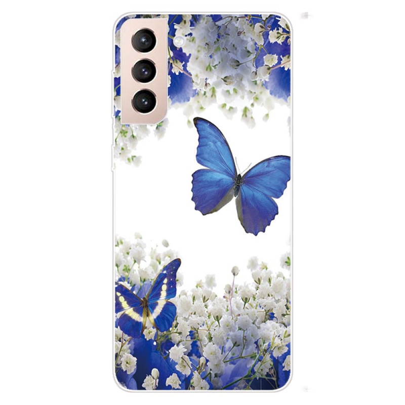 Funda Samsung Galaxy S22 Plus 5G con diseño de mariposa