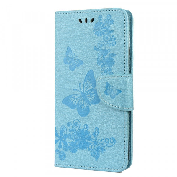 Funda Samsung Galaxy S22 Plus 5G Espléndidas mariposas con colgante