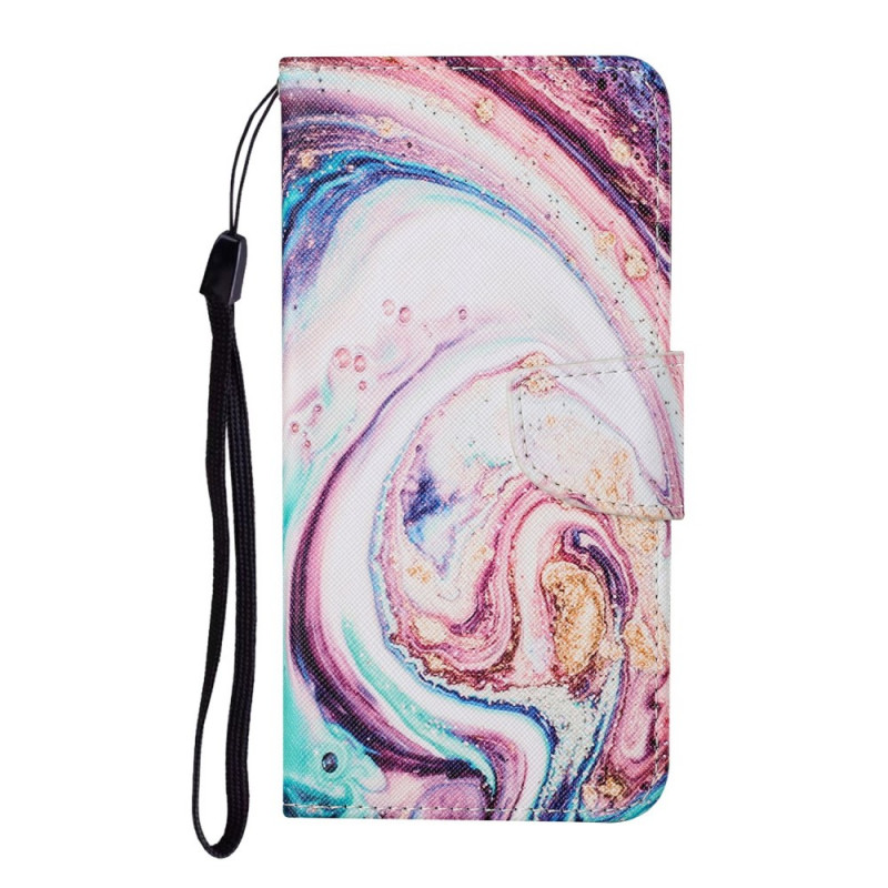 Funda de mármol Samsung Galaxy S22 Plus 5G con colgante