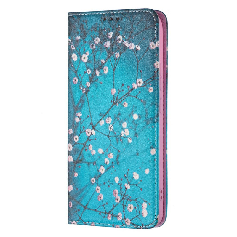 Flip Cover Samsung Galaxy S22 Plus 5G Ramas Floreadas