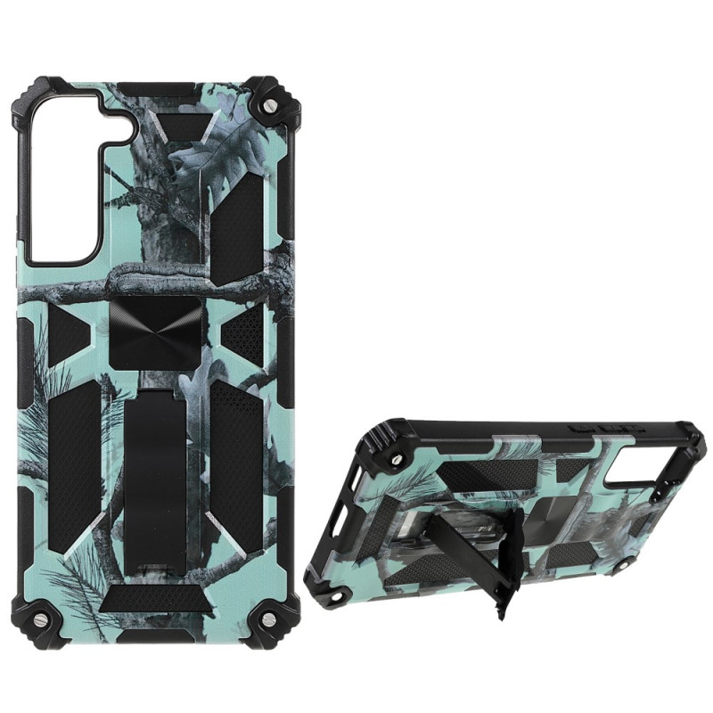 Funda de camuflaje Samsung Galaxy S22 Plus 5G Soporte extraíble