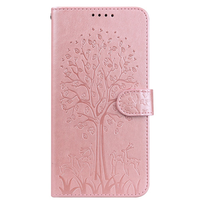 Funda Samsung Galaxy S22 5G Árbol y Ciervo