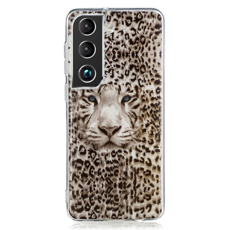 Funda Samsung Galaxy S22 5G fluorescente de leopardo
