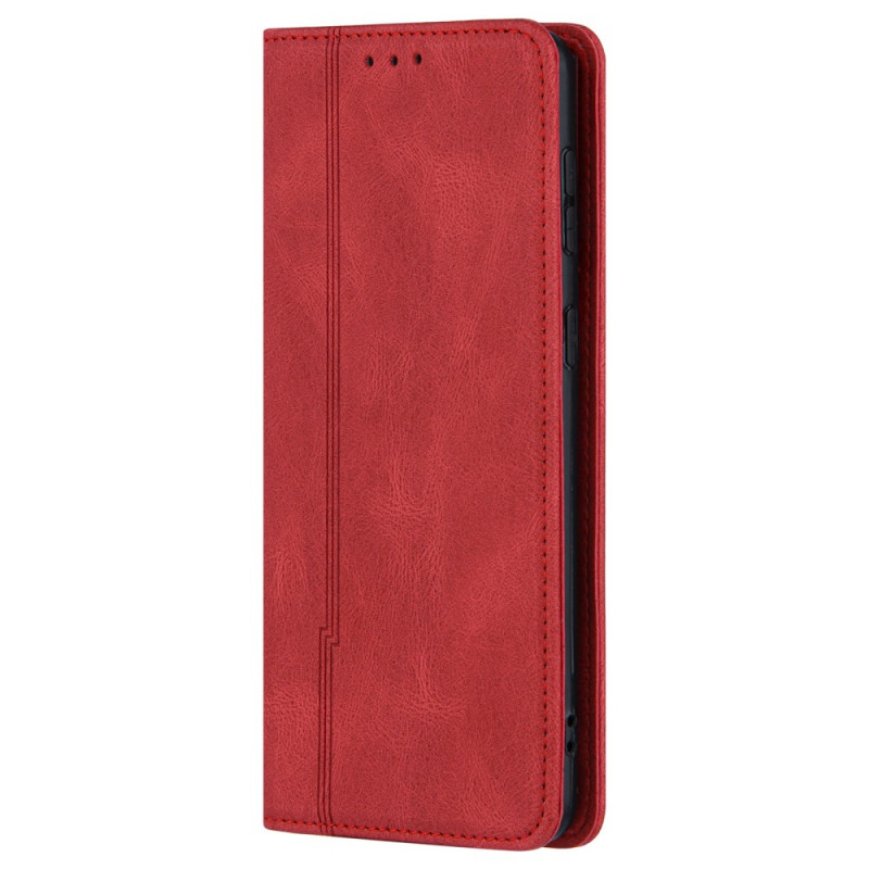 Flip Cover Samsung Galaxy S22 Style Leather Line