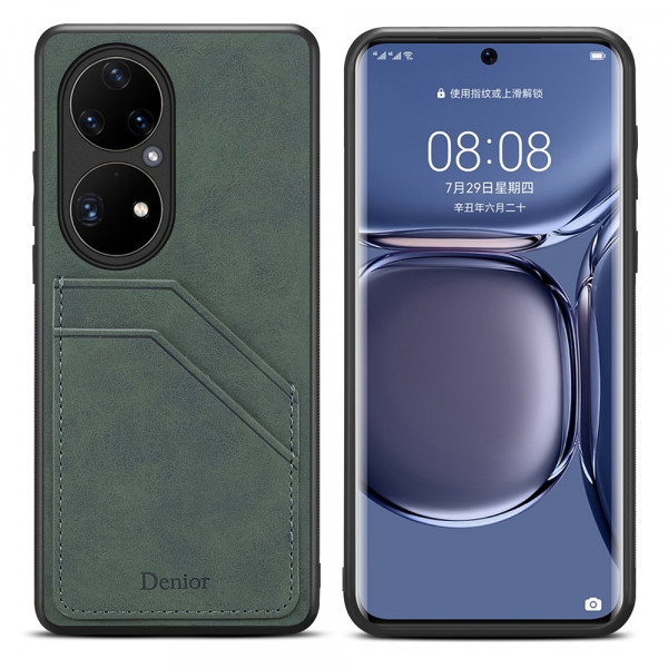 Funda Funda Huawei P50 Pro Dual Slot Card Denior