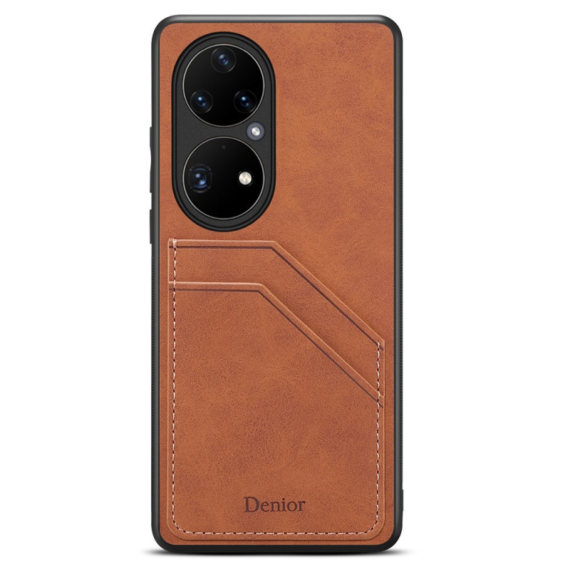 Funda Funda Huawei P50 Pro Dual Slot Card Denior